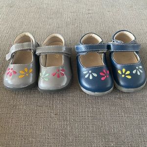 Lot of 2 See Kai Run Toddler shoes sz 4